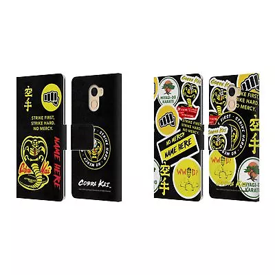 Custom Personalised Cobra Kai Art Leather Book Case For Wileyfox & Essential • $45.05