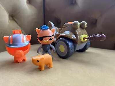 Octonauts Gup M Swampland Rescue Vehicle Motorbike Kwazii Helmet & Creature • £4.50