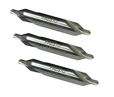 Presto Hss Centre Drills X 3pc Metric Or Imperial Sizes Available From Myford • £6.21