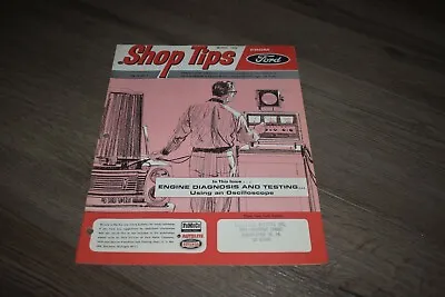 $5 • Buy Shop Tips From Ford Mar 1966 V4 N3 Using Oscilloscope For Engine Diagnosis
