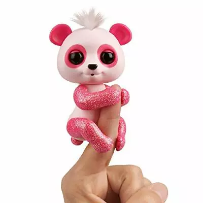 $48.38 • Buy Fingerlings Glitter Panda -  Polly Pink - Interactive Collectible Baby Pet - B