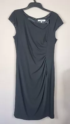 £39.99 • Buy  L.k Bennett Black Dress Davina Size 14 Pencil Ruched Formal Work Sexy Party