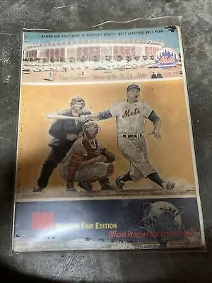 1964 New York Mets World's Fair Edition Program & Scorecard Vs Dodgers • $8.99