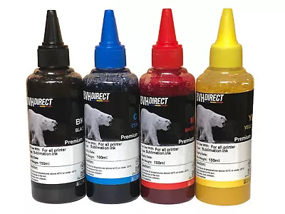 £17.95 • Buy 400ml Dye SUBLIMATION Ink Fits Epson 4 Colour Printers High Quality Guaranteed 