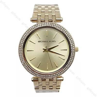 MICHAEL KORS MK3191 Gold Stainless Steel Bracelet Classic Fashion Women's Watch • $103