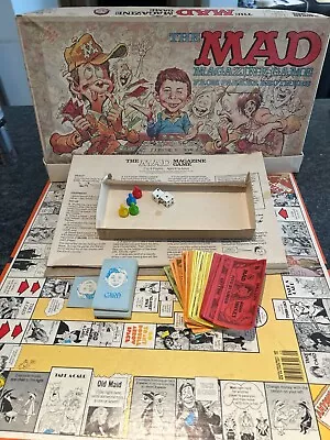 **Vintage - 1979 Mad Magazine Board Game- Parker Brothers- Complete And Playable • $24.99
