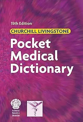 Pocket Medical Dictionary Brooker BSc  MSc  RGN  SCM  RNT Chris Used; Good Bo • £2.52