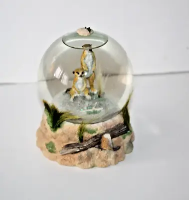 Meerkat Snow Globe Waterball Glitter Ornament • £5.99