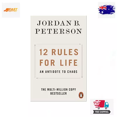 $15.99 • Buy New 12 Rules For Life : An Antidote To Chaos By Jordan B. Peterson NEW Paperback