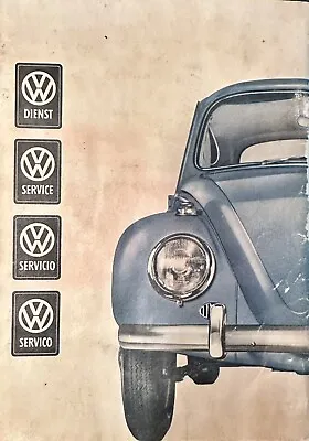 1965 VW VOLKSWAGEN BEETLE 1200 SEDAN & CONV ORIG OWNERS MANUAL BOOK $15 Free SHP • $15