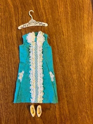 Vintage 1960'S MATTEL BARBIE FRANCIE ICED BLUE #1274 OUTFIT • $15