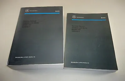 Workshop Manual Mercedes Benz R107 / C107 350 / 450 / 380 / 560 SL + SLC 1972-89 • $746.79