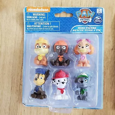 Paw Patrol Mini Figure Rescue Team 6 Piece Set ( Brand New In A Sealed Box ) • $11.61