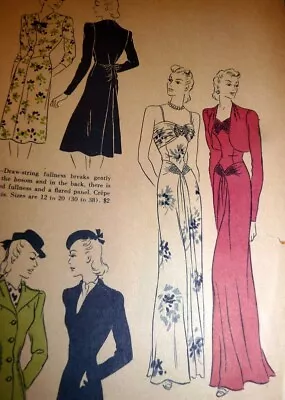 RARE VTG 1940s VOGUE PATTERNS CATALOG 1941 • $14.99