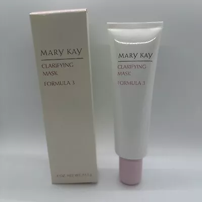 New Mary Kay Clarifying Mask Formula 3- Full Size #3473-4Oz-Discontinued  • $24.99