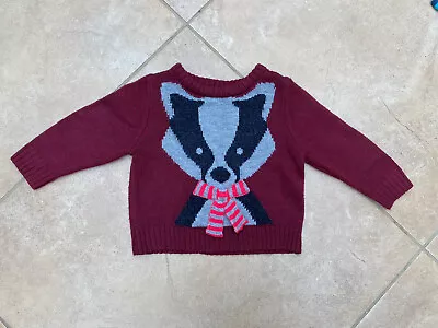 Badger Jumper 1-1.5years • £3.50