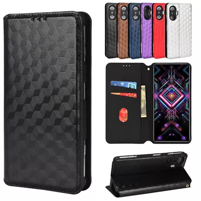 Slim Wallet Leather Flip Bag Case For Xiaomi Poco X3 NFC Mi 11T Redmi Note 9 9A • $17.41