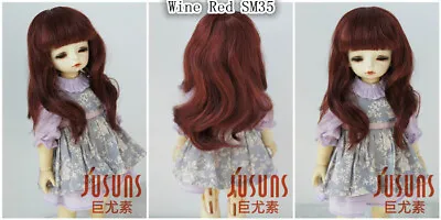 JD045 1/12 1/8 1/6 1/4 1/3 Cute BJD Wig Lati OB11 Blythe Doll Hair All Size Wigs • $23.79