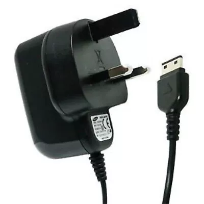 £4.94 • Buy Original Samsung ATADS30UBE 3-Pin UK Mains Phone Charging Adapter - Black