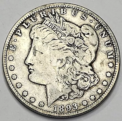 1893-O U.S. Morgan Silver Dollar - Fine • $81