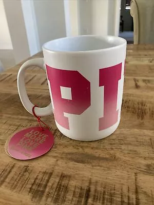 Victoria Secret Pink Monogram Oversized Mug Cup 29 Oz. • $15.95