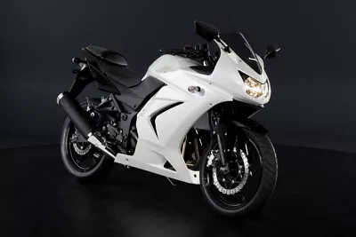 Unpainted White ABS Fairing Bodywork For Kawasaki Ninja 250R EX250 2008-2012 • $159.90