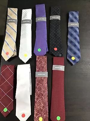 Michael Kors Men's  Neck Ties  One Size Assort Colors Retail $69.50 $16.99 Each • $16.99