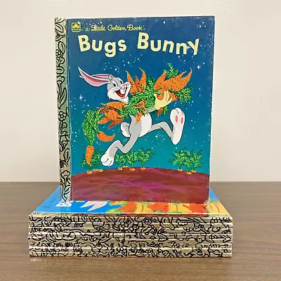 Lot Of 9 Vintage Bugs Bunny Little Golden Books • $25
