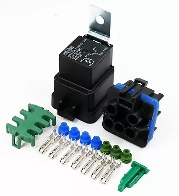 Delphi  Weather-proof 280 Medium Current Sealed Relay N Socket Kit SPDT 30 AMP • $20.25