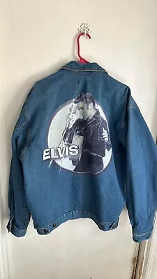 Elvis Jean Jacket Size XL Boyfriend Style Jacket  • $55