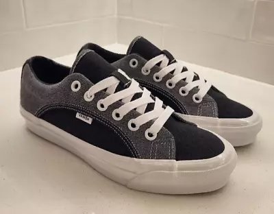 $75 • Buy Vans Vault OG Lampin LX Denim Black Mens Size 9 Womens Size 10.5 NOAH