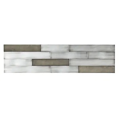 Aspect Peel & Stick Distressed Metal 23.6  X 5.9  Panel • $15.99