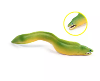 14cm Mini Moray Eel Fish PVC Toy Ocean Sea Animal Figure Kids Gift • $8.99