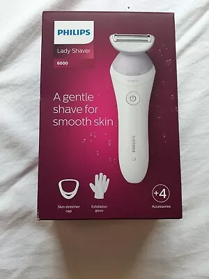 Philips Lady Shaver Series 6000 Single Foil Shaver - Wet & Dry Cordless - W... • $40