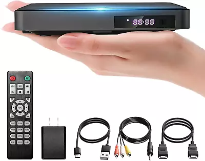 Mini DVD Player HDMI  DVD Player For TV Included HDMI RCA Cord All Region Comp • $57.99