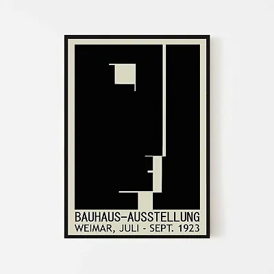 Bauhaus - 1923 Exhibition Retro Vintage Wall Art Poster Print. Rare Collection • $67.05