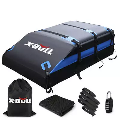 X-BULL Waterproof Car Roof Top Rack Carrier Ravel Cargo Luggage Cube Bag Trave • $118.34