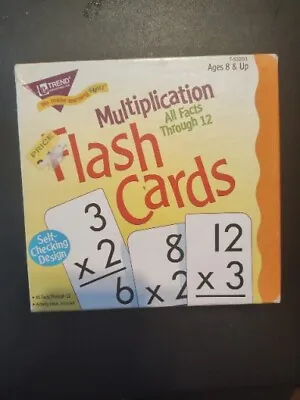 Multiplication Flash Cards Learning Math Mathematics Skills Trend Learning Card • $14.99