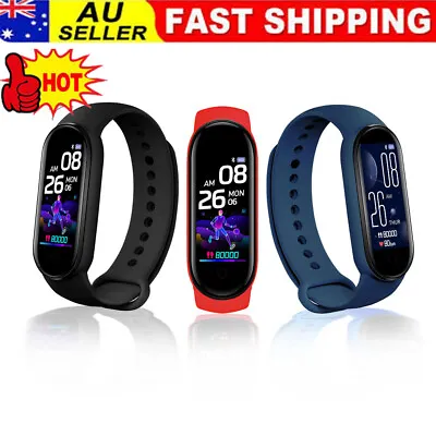 $12.96 • Buy Smart Watch Fitness Tracker Blood Pressure Heart Rate Men Women Sport Watches VH