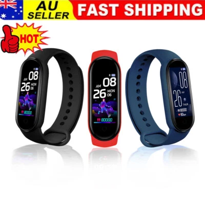 $12.96 • Buy Smart Watch Fitness Tracker Blood Pressure Heart Rate Men Women Sport Watches VH
