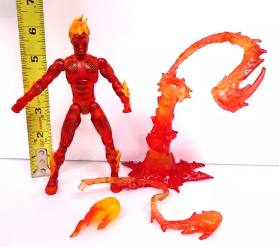 Marvel Legends HUMAN TORCH Fantastic Four Figure Toy Biz • $4.25