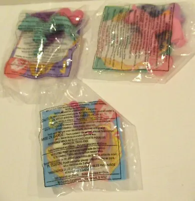 1997 McDonald's My Little Pony Set Of 3 Happy Meal NEW Ivy Sundance Light Heart • $9.99