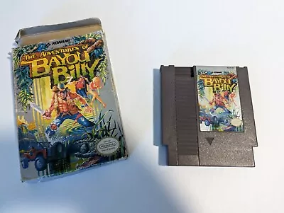 Adventures Of Bayou Billy (Nintendo NES 1989) Game & Box Only No Manual Tested • $5.24