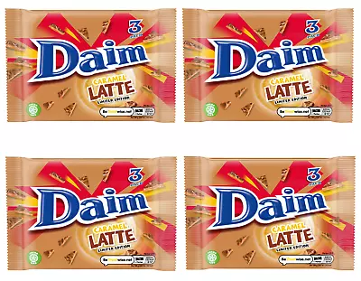 Daim Caramel Latte Limited Edition 3 X 28g (84g) - UK STOCK • £9.99