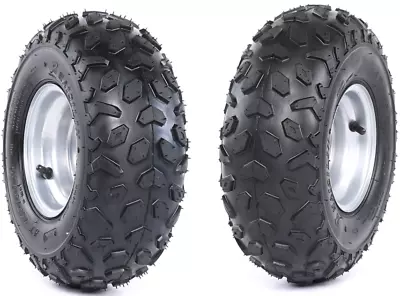 Pair 145/70-6 Tire Tyre Rim Wheel For ATV Quad Bike Go Kart Cart Trike 4 Wheeler • $99.20