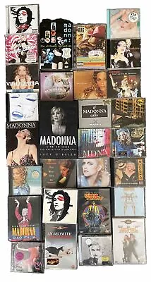 MADONNA JOB LOT Bundle CDs Book Special Edition Various DVDS Music Collection • £22