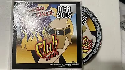 Rare DVD Sleeve PROMO ONLY Club Video 2005 March Montell Jordan • $59.95