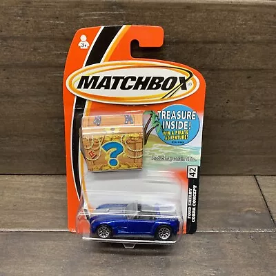 2005 Matchbox Treasure Chest Package Ford Shelby Cobra Concept #42 • $9.49