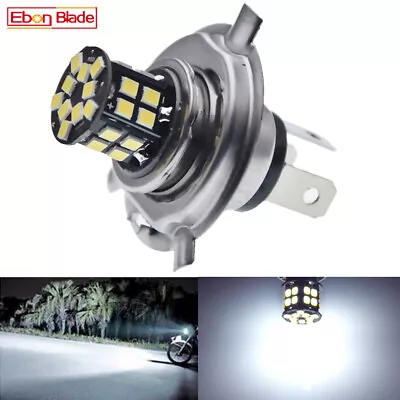 1Pc 6V H4 LED Motorcycle Headlight Bulb 30SMD High Low Beam Motorbike White Lamp • $7.99