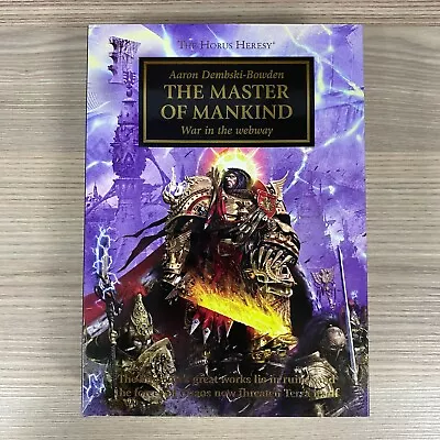 The Master Of Mankind 1st Edition Hardback The Horus Heresy Warhammer 40k 2016 • £59.95